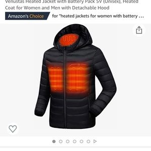 Brand New Venustas Heated Coat